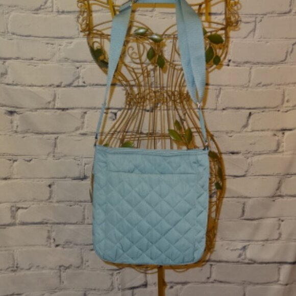 New Vera Bradley Teal Shoulder/Crossbody Bag w/ 4 Pockets & Adjustable Strap - Picture 4 of 4